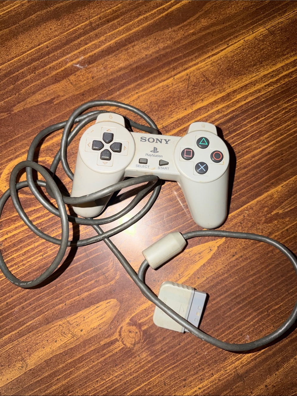 Sony White PlayStation Wired Controller